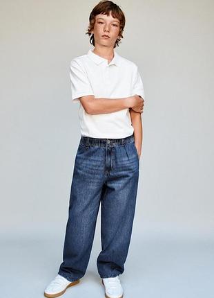 Джинсы baloon fit для парня от zara