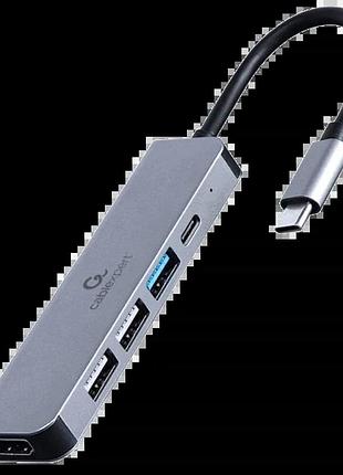 Cablexpert a-cm-combo5-03 usb-c 5-в-1 док станція