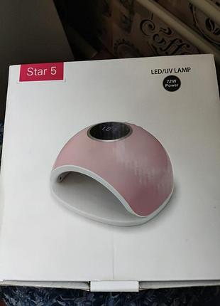 Uv/led лампа для маникюра серии star 5