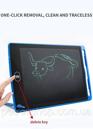 Планшет для рисования lcd 8.5 дюймов детский электронный графический планшет доска для заметок чорний