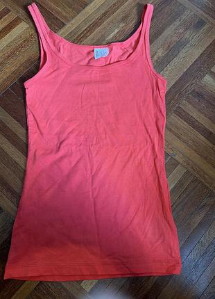 Нова бавовняна еластична майка топ divided h&m xs 34 швеція 🇸🇪