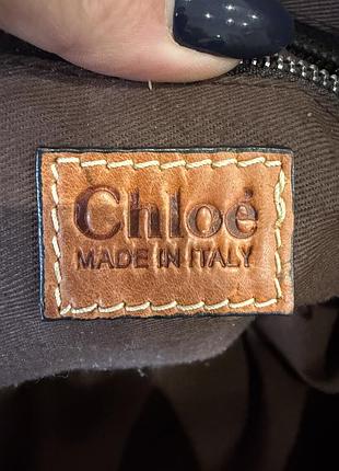 Chloe шкіряна сумка 6