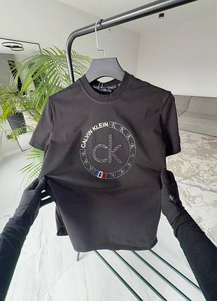 Новинка мужская футболка calvin klein black