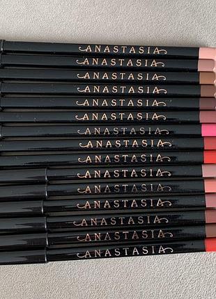 Олівці для губ від anastasia beverly hills lip liner повнорозмір та міні формат