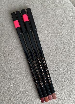 Олівці для для губ від anastasia beverly hills тестер