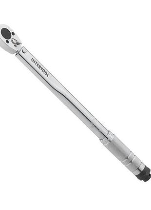 Ключ динамометричний 1/2", 28-210 нм intertool xt-9006