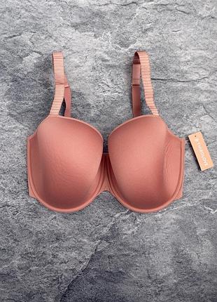 Бюстгальтер жіночий гладкий на кісточках thirdlove 24/7 classic t-shirt bra - золотий - 75h