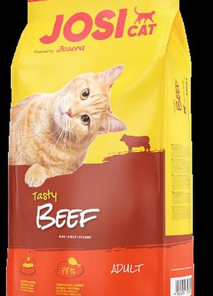Josera josicat tasty beef с говядиной для котов 18 кг