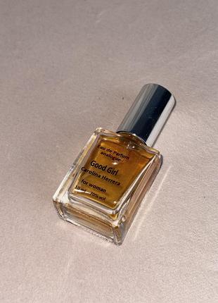 Оригінальні парфуми good girl carolina herrera 10 мл шлейфовий парфюм