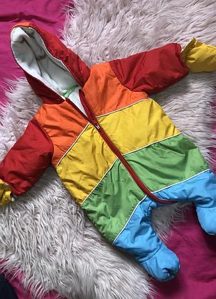 Комбинезон little bird by jools oliver rainbow snowsuit для новорожденных (до 1 месяца)