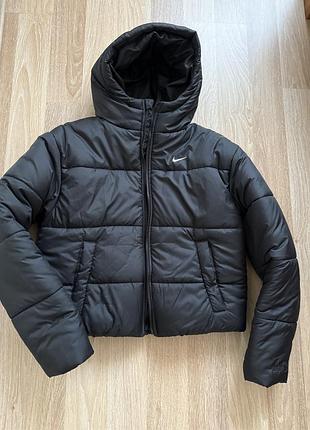 Куртка з капюшоном  жіноча , демісезон , ( termo ) ,s , чорна