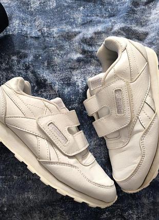 Белые reebok 20.5-21 cm. стелька33 г.