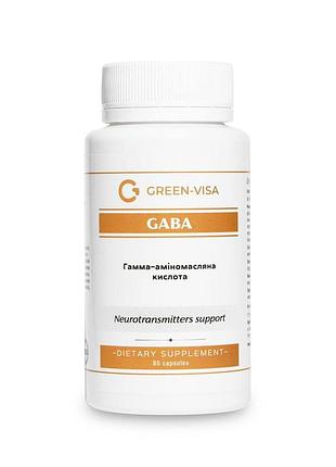 Гамк (gaba), 90 капсул, green visa