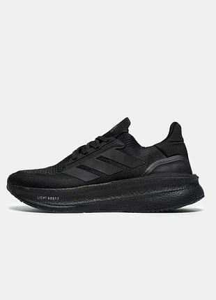 Женские кроссовки adidas pureboost 5 «triple black’ / smb+ 🔗