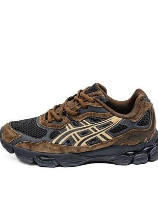 Мужские кроссовки asics gel-nyc brown black / smb+ 🔗