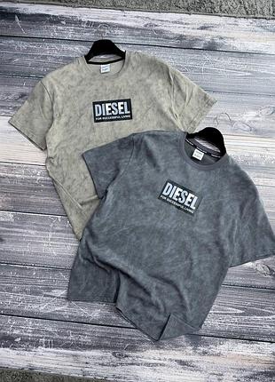 Чоловіча футболка вільного крою tie die diesel