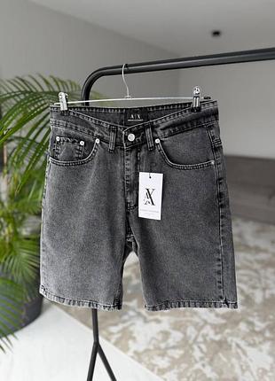 Мужские джинсовые шорты armani exchange