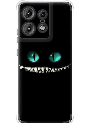 Чехол силикон с усиленными углами на телефон motorola edge 50 pro 5g чеширский кот "689sp-3710-58250"