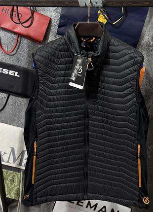 Жилетка чоловіча безрукавка regatta dare 2b чорний xl