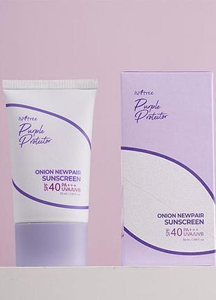 Крем соснозащитный isntree onion newpair sunscreen 50ml