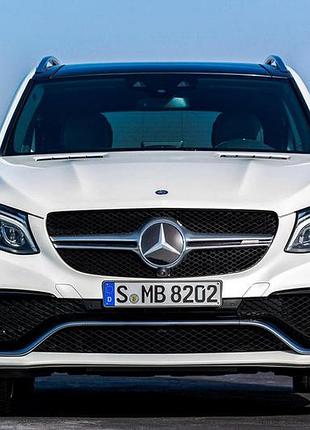 Комплект обвеса gle63 amg (с задним бампером) для mercedes gle/ml сlass w166 2011-2018 гг