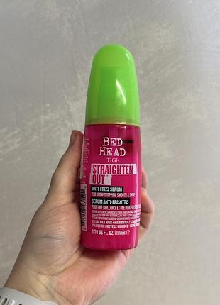 Tigi bed head straighten out anti frizz serum