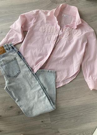 Бавовняна рубашка zara 164см