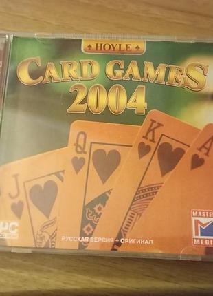 Cd pc card game: hoyle cad games 2004, карточні ігри. казино