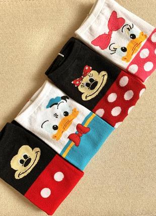 Носочки disney,mickey  mini mouse, donald duck