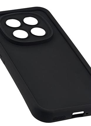 Чехол shock case для xiaomi redmi note 15 pro plus бампер силиконовый черный 3