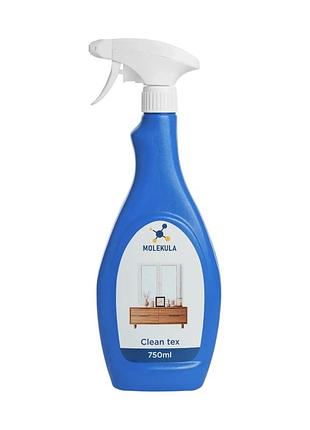 Средство для мытья стекол, зеркал и полировки мебели molekula clean tex 750мл
