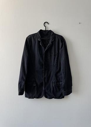 Allsaints goth metal blazer піджак , куртка джинсова