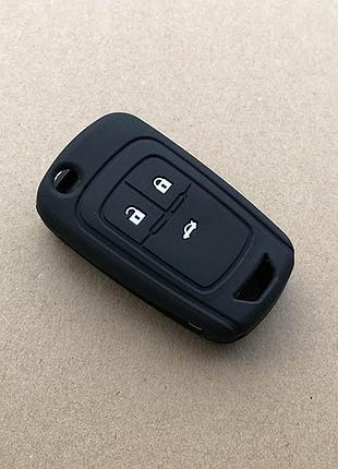 Силіконовий чохол для ключа opel astra,zafira,insignia, corsa, meriva, vectra,combo, omega,tigra