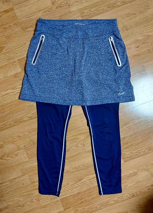 Юбка+лосины nike dri fit р l