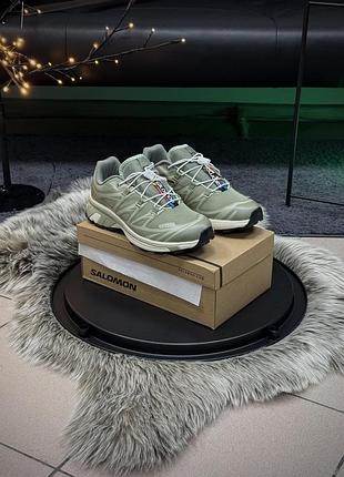 Кросівки salomon xt6 (olive)
