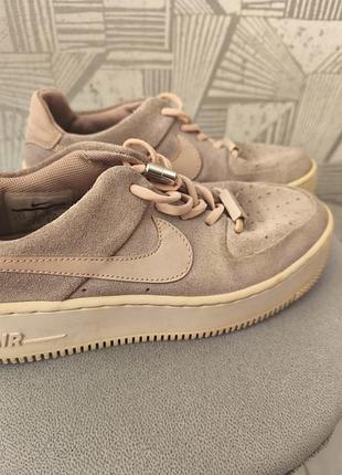 Кроссовки замшевые, женские, nike. оригинал!