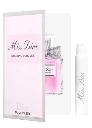 Dior miss dior blooming bouquet туалетна вода 1 мл (пробник)