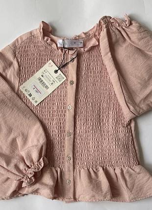 Нова дитяча сорочка ,блуза zara