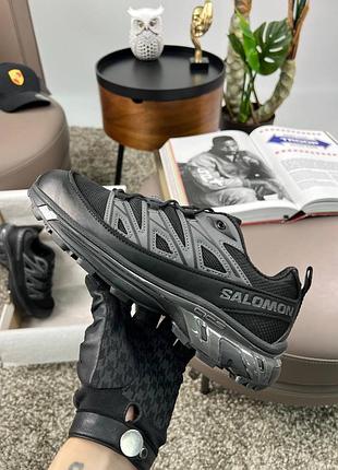 Мужские кроссовки salomon xt-6 expanse all black grey