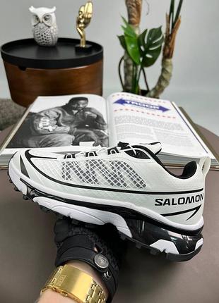 Мужские кроссовки salomon xt-6 ft white black