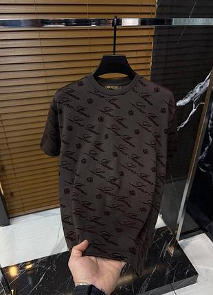 Футболка loro piana з бархатною накаткою