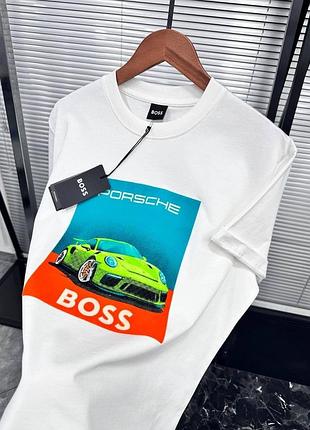 Футболка boss vs porsche