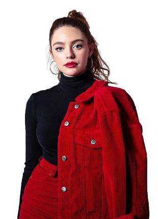 Самый красивый красный в: куртка/рубашка zara