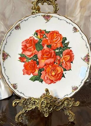 Тарелка коллекционная от известного бренда royal albert