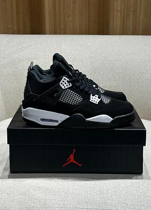 Кроссовки air jordan retro 4 white thunder