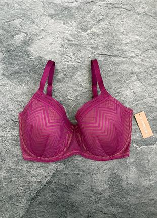 Бюстгальтер thirdlove graphic mesh demi bra - 75g