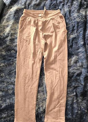 Mango розовые джоггеры брюки 140р.