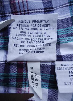 Рубашка ralph lauren custom fit оригинал (m)8 фото
