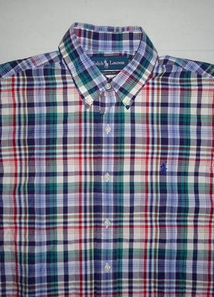 Рубашка ralph lauren custom fit оригинал (m) 3