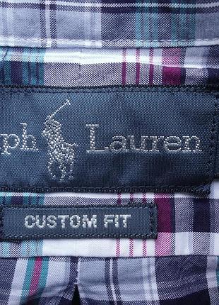 Сорочка ralph lauren custom fit оригінал (m) 6
